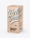 Kraft Paper Box Mockup