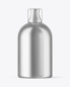 Metallic Cosmetic Bottle Mockup