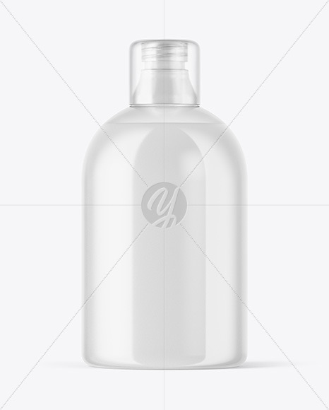 Clear Cosmetic Bottle Mockup Clear Cosmetic Bottle Mockup