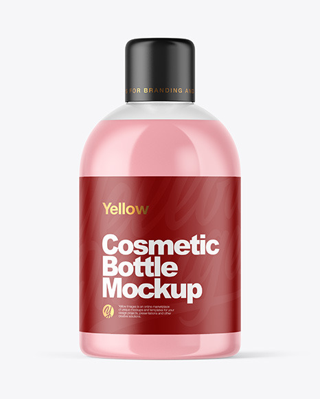 Clear Cosmetic Bottle Mockup - Download+Psd+Mockup+Balsam+Bottle+Cosmetic+Flip+Top+Cap+...