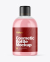 Clear Cosmetic Bottle Mockup Clear Cosmetic Bottle Mockup