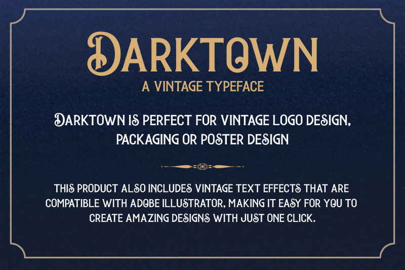 Darktown Font Darktown Font