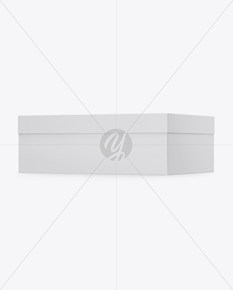 Matte Paper Box - Half Side View