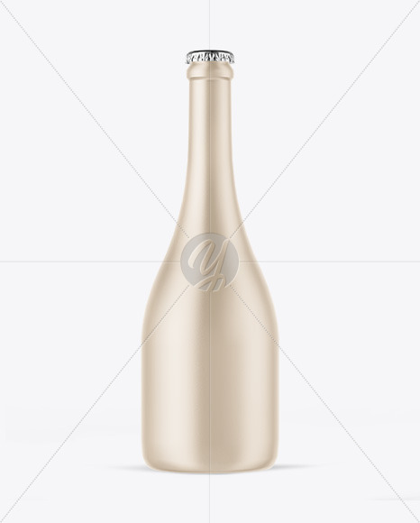 Ceramic Beer Bottle Mockup