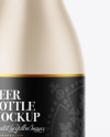 Ceramic Beer Bottle Mockup