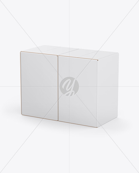 Two Paper Boxes Mockup