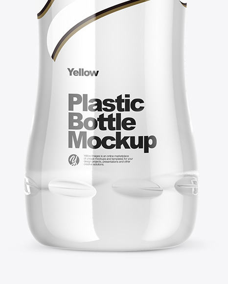 Clear Bottle Mockup