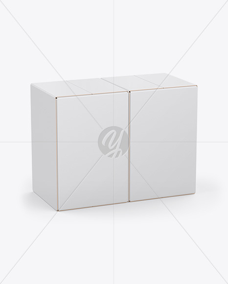 Two Paper Boxes Mockup