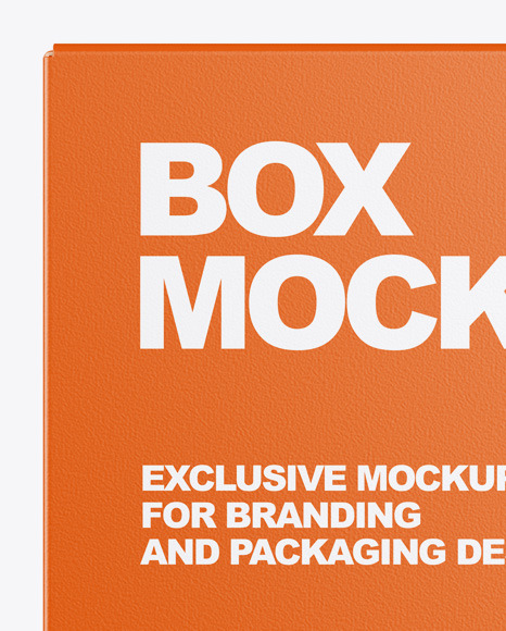 Paper Box Mockup