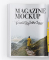 Glossy Magazine Mockup