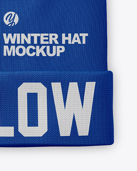 Winter Hat Mockup