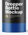 Matte Dropper Bottle Mockup