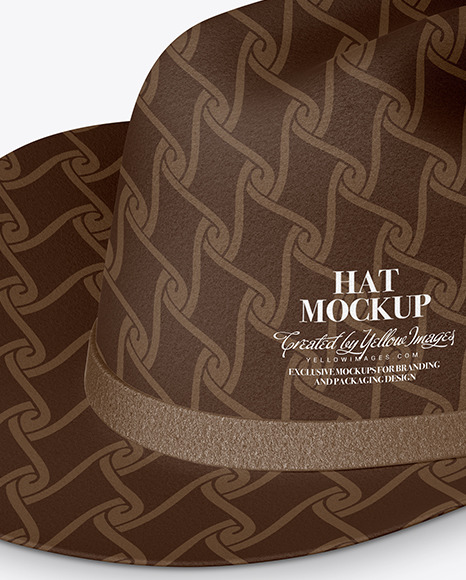 Fedora Hat Mockup