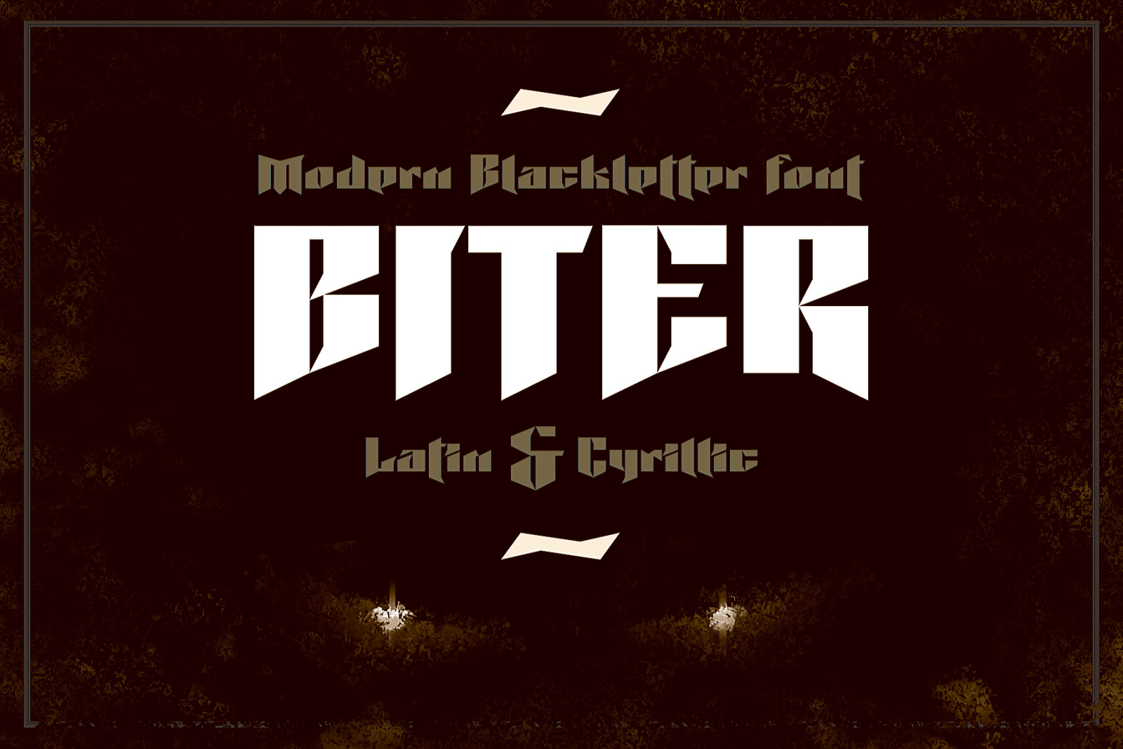 Biter Font