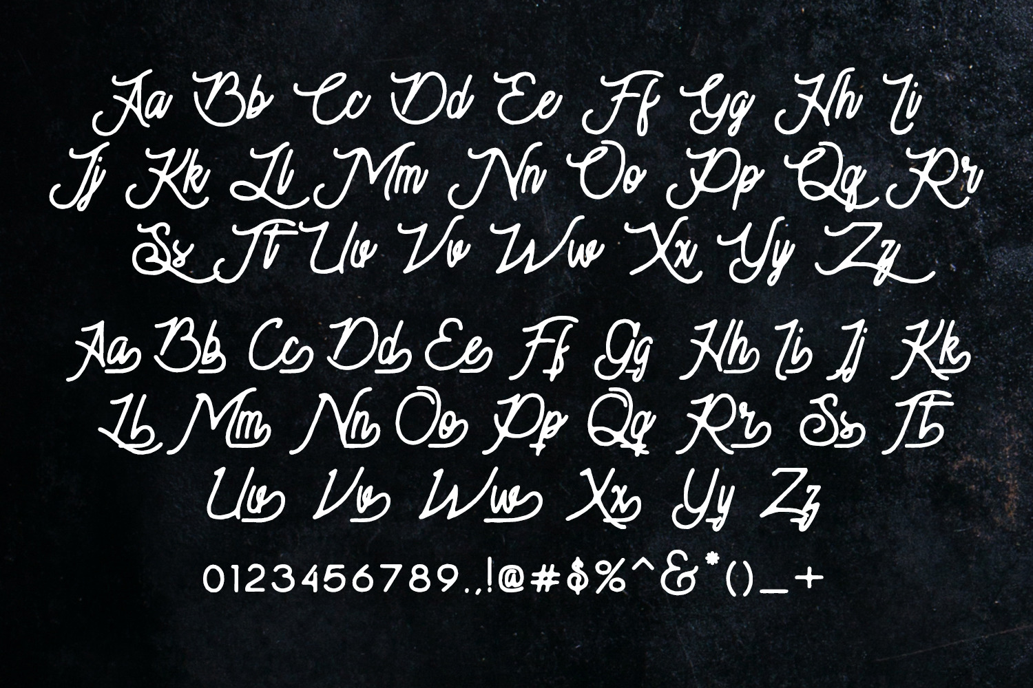 Moonchrome Family Script