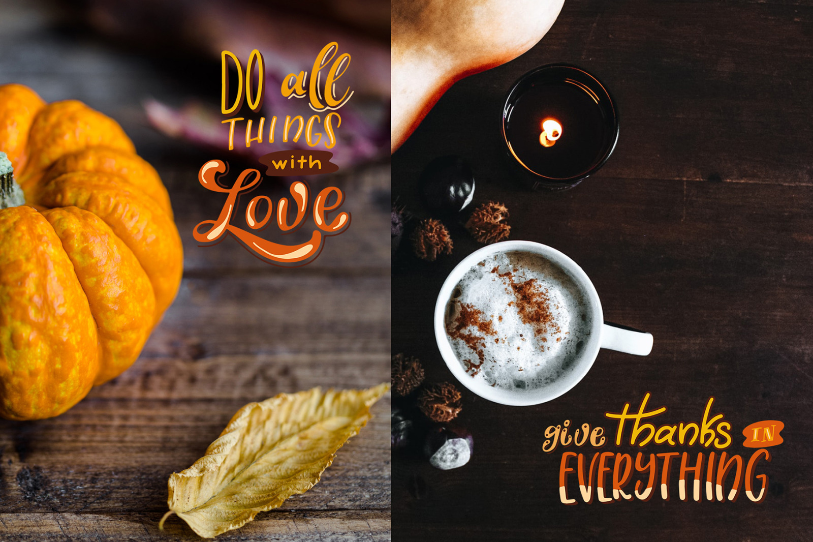 Thanksgiving holiday overlay+clipart