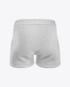 Melange Men's Boxer Briefs Mockup