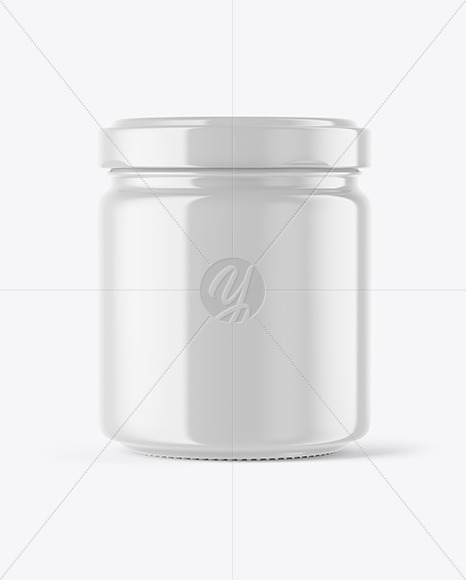 Glossy Jar Mockup Glossy Jar Mockup