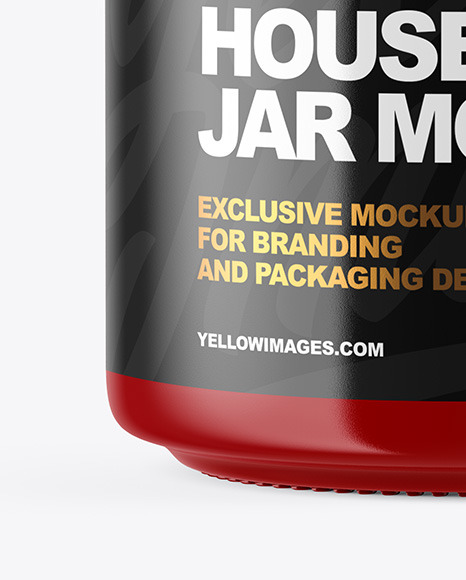 Glossy Jar Mockup Glossy Jar Mockup
