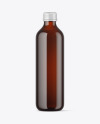 Amber Water Bottle Mockup