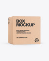 Kraft Box Mockup