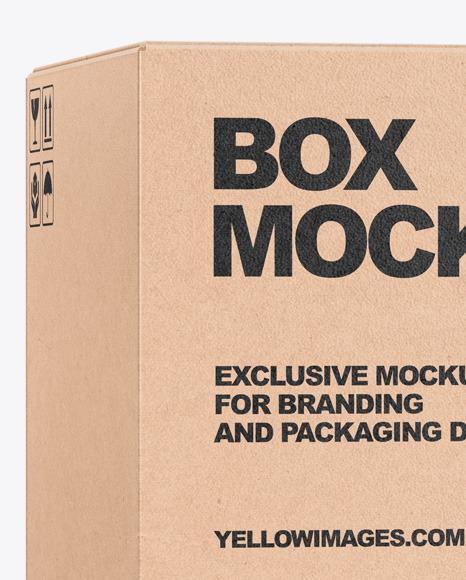 Kraft Box Mockup