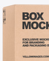 Kraft Box Mockup