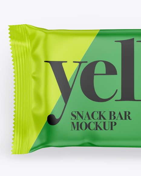 Matte Snack Bar Mockup