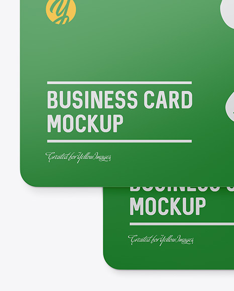 Plastic Business Card Mockups