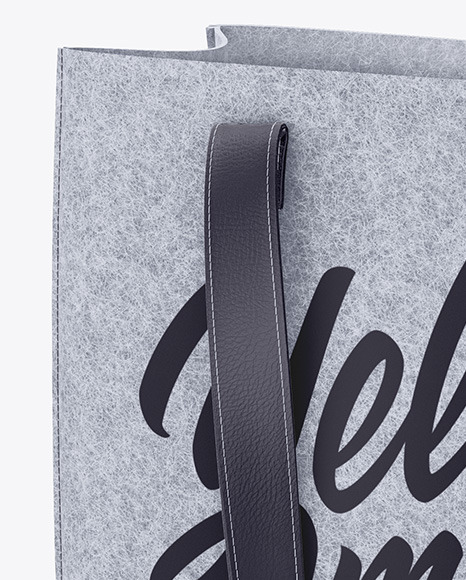 Felt Bag Mockup