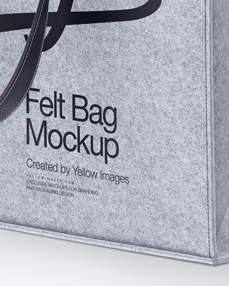 Felt Bag Mockup