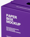 Paper Box Mockup