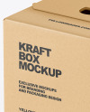 Kraft Box Mockup