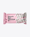 Matte Metallic Snack Bar Mockup