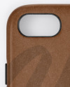 iPhone Leather Case Mockup