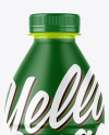 Glossy Plastic Bottle Mockup