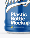 Clear Plastic Bottle Mockup