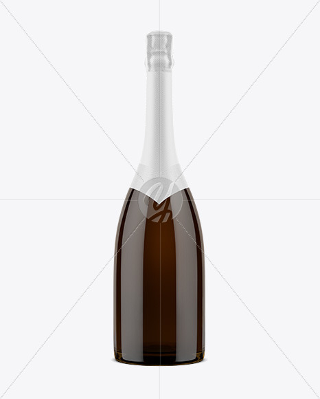 Champagne Bottle Mockup