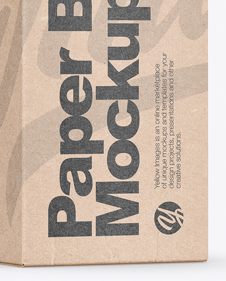 Kraft Box Mockup