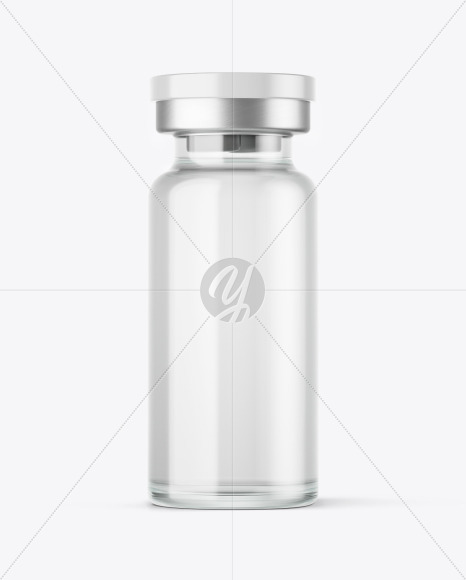 Glass Medical Bottle Mockup