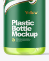 Clear Plastic Bottle Mockup