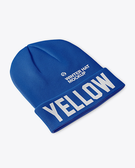 Winter Hat Mockup