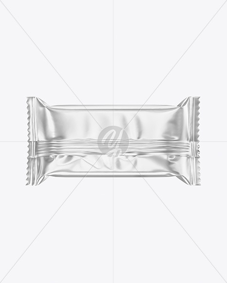 Metallic Snack Bar Mockup