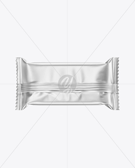 Matte Metallic Snack Bar Mockup