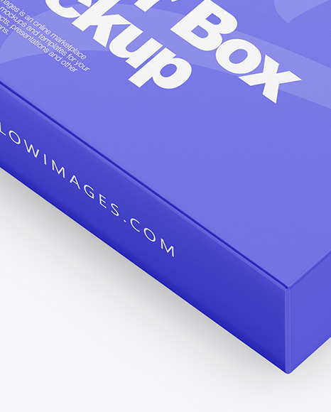 Paper Box Mockup