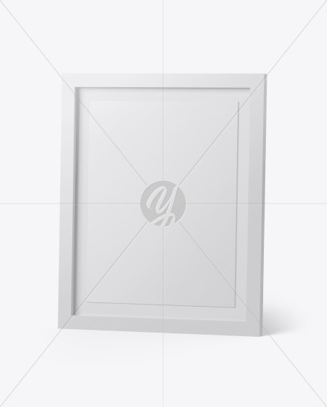 Glossy Photo Frame Mockup