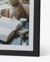 Glossy Photo Frame Mockup