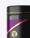 Glossy Protein Jar Mockup