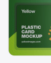 Plastic Card in Paper Blister Pack Mockup