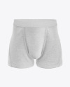 Melange Men&#039;s Boxer Briefs Mockup